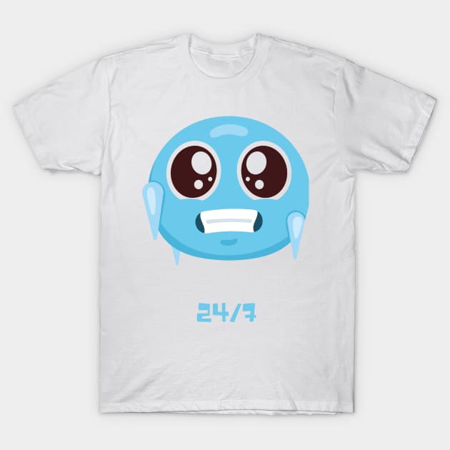 Cold 24/7 T-Shirt by MultiversiTee